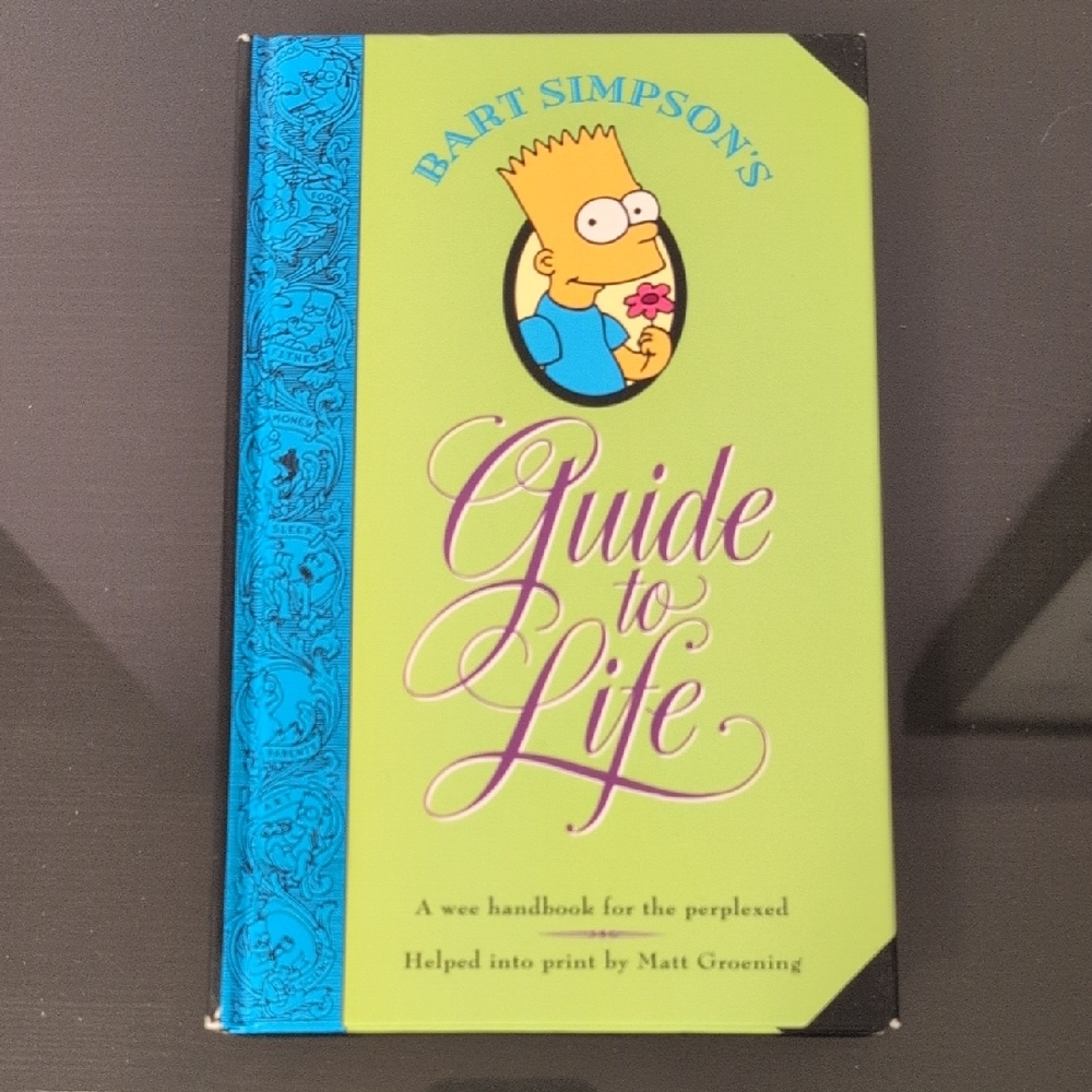 EUC Bart Simpson's Guide to Life Book